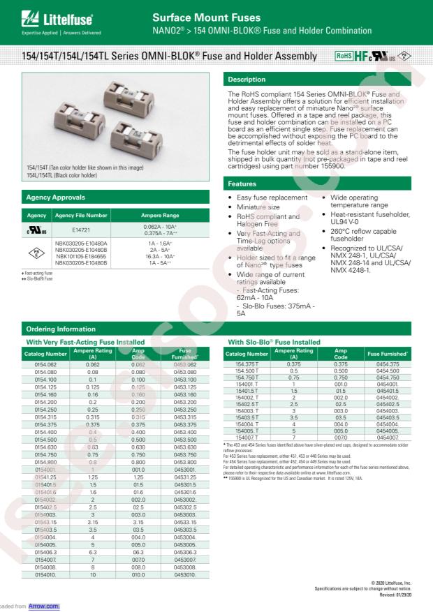 0154.500DRT