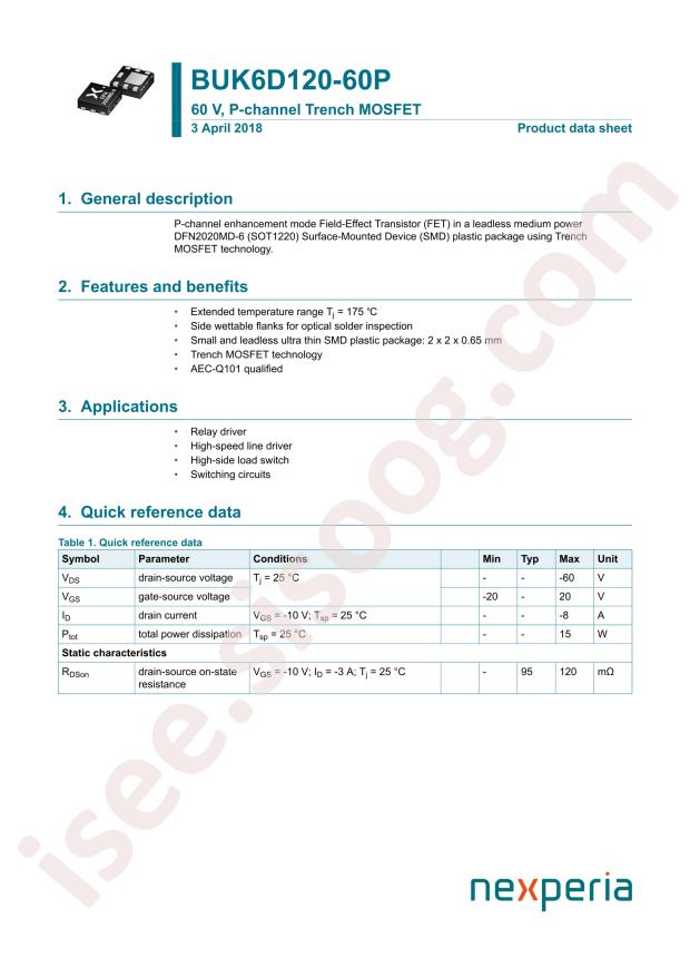 BUK6D120-60PX