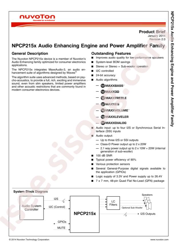 NPCP215FA0YX