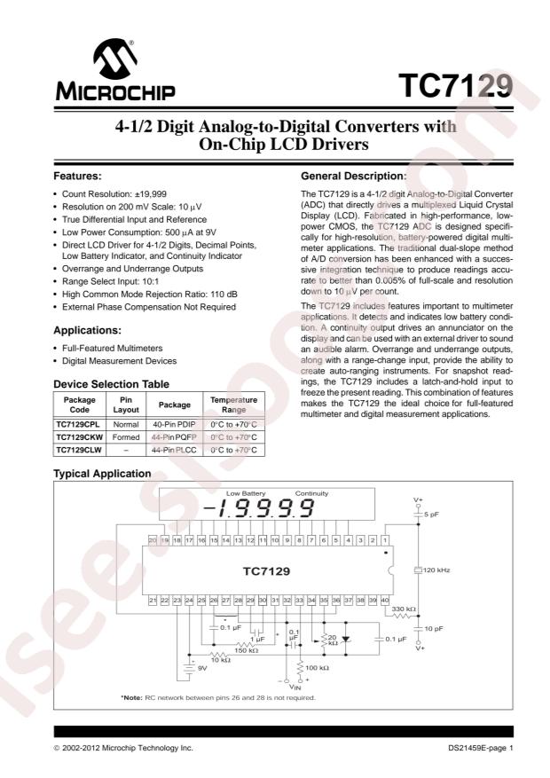 TC7129CPL