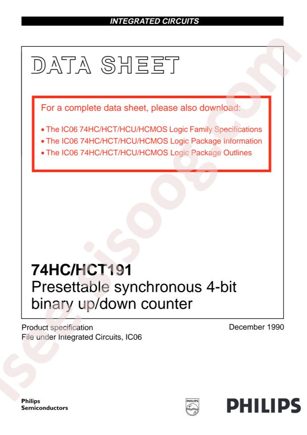 74HC191D,652