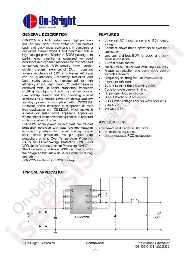 OB OB2222MCPA