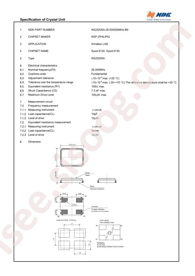 NX2520SA-26.000000MHZ-B9