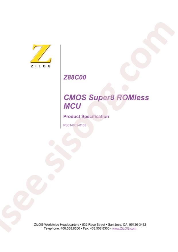 Z88C0020VSG