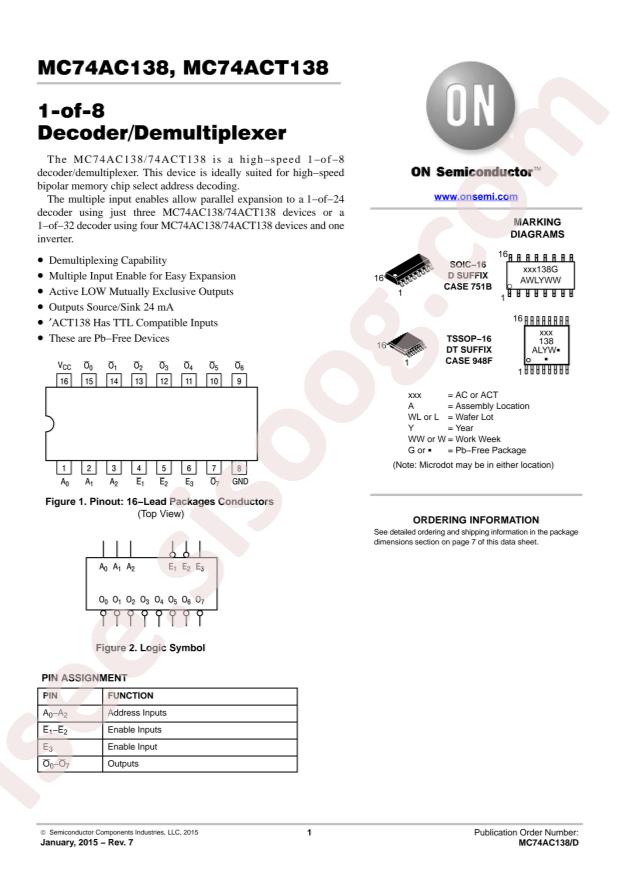 NLV74ACT138DR2G