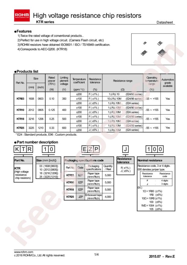 KTR10EZPF5R10