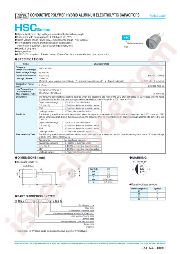 HHSC350ELL271MJC5S