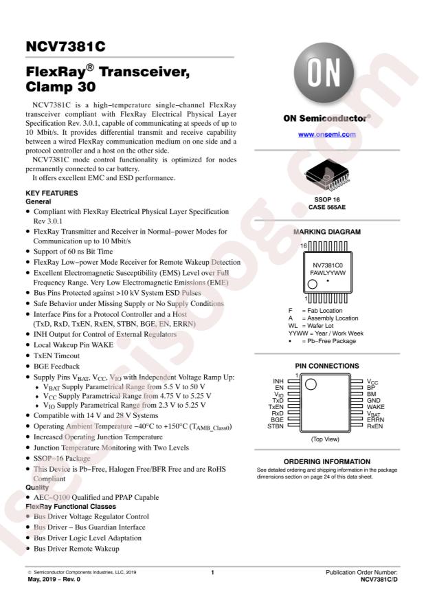 NCV7381CDP0R2G
