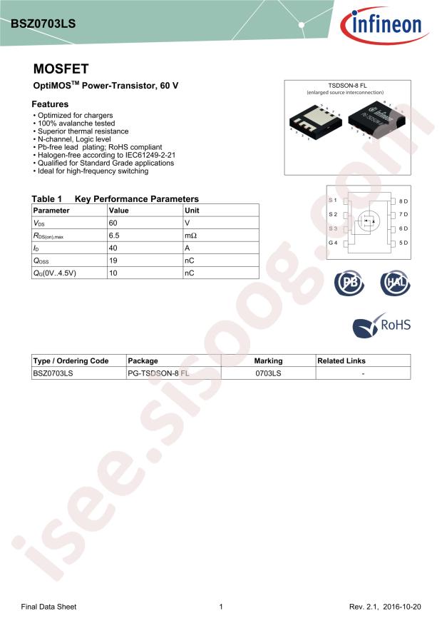 BSZ0703LS
