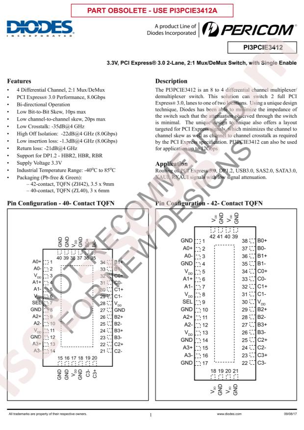 PI3PCIE3412ZHE