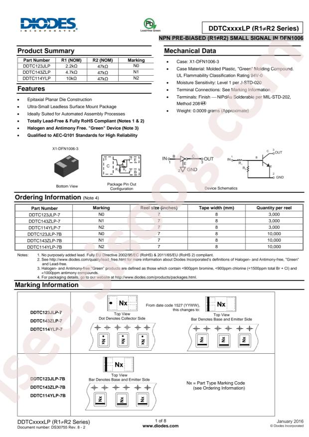 DDTC143ZLP-7