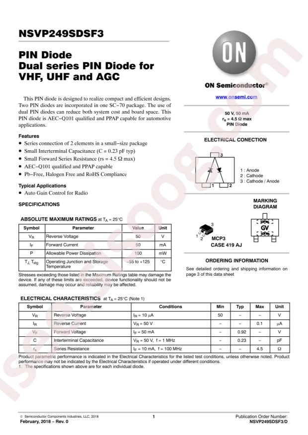 NSVP249SDSF3T1G