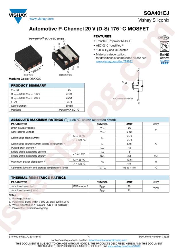 SQA401EJ-T1_GE3