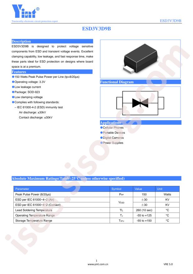 ESD3V3D9B