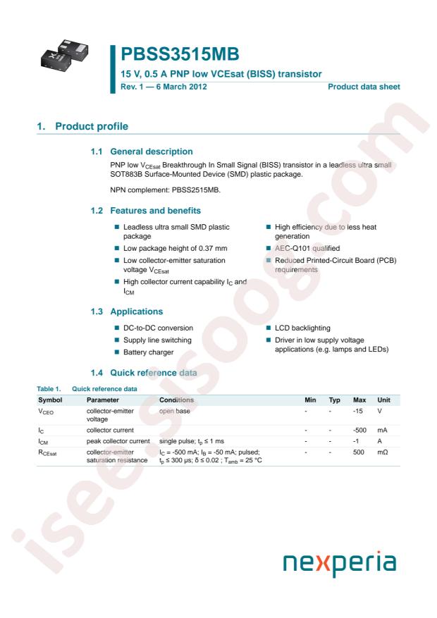PBSS3515MB,315