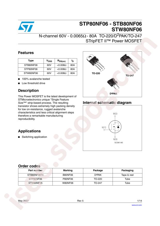 STP80NF06