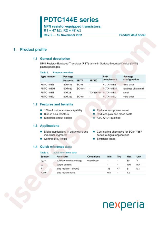 PDTC144EM,315