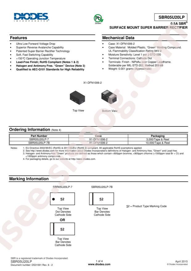 SBR05U20LP-7