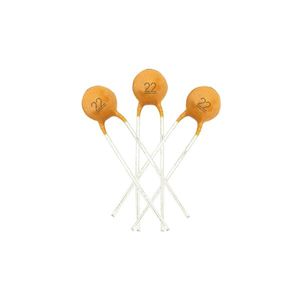 Ceramic Disk Capacitor 22pF 50V – خازن عدسی، 22 پیکوفاراد، 50 ولت