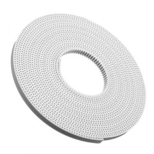 تسمه GT2 سفید عرض 6mm (سیم دار)