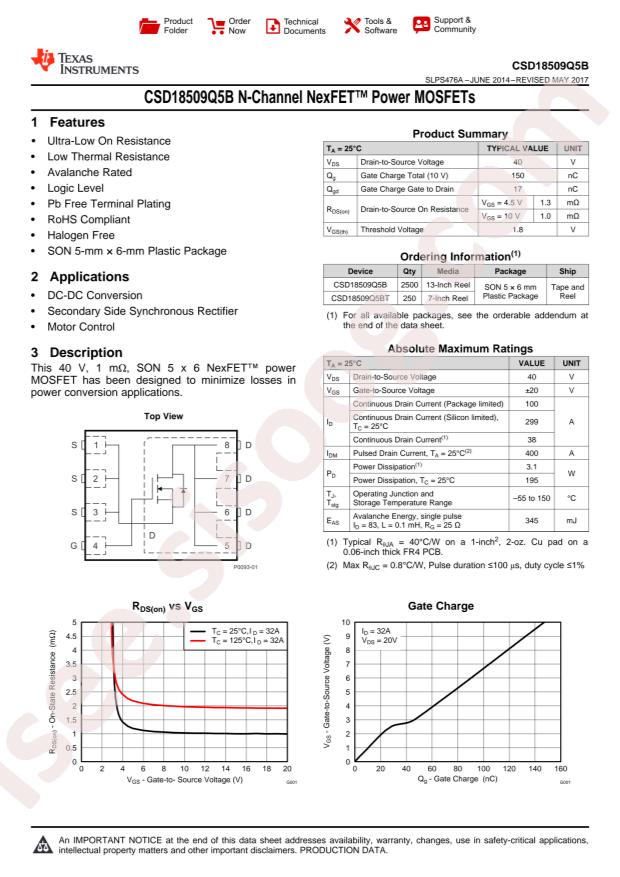 CSD18509Q5B