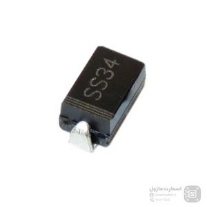 دیود شاتکی SS34 پکیج SMA