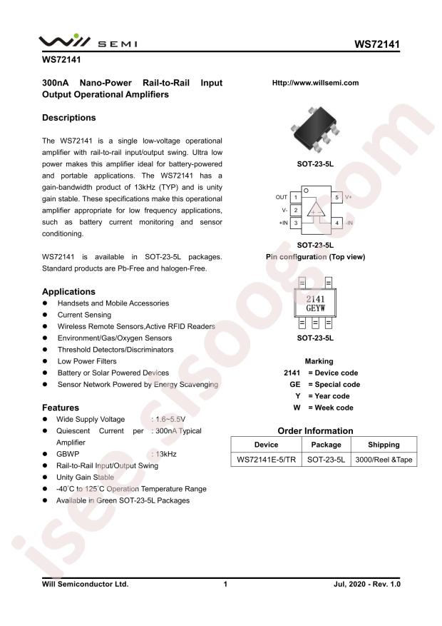 WS72141E-5/TR