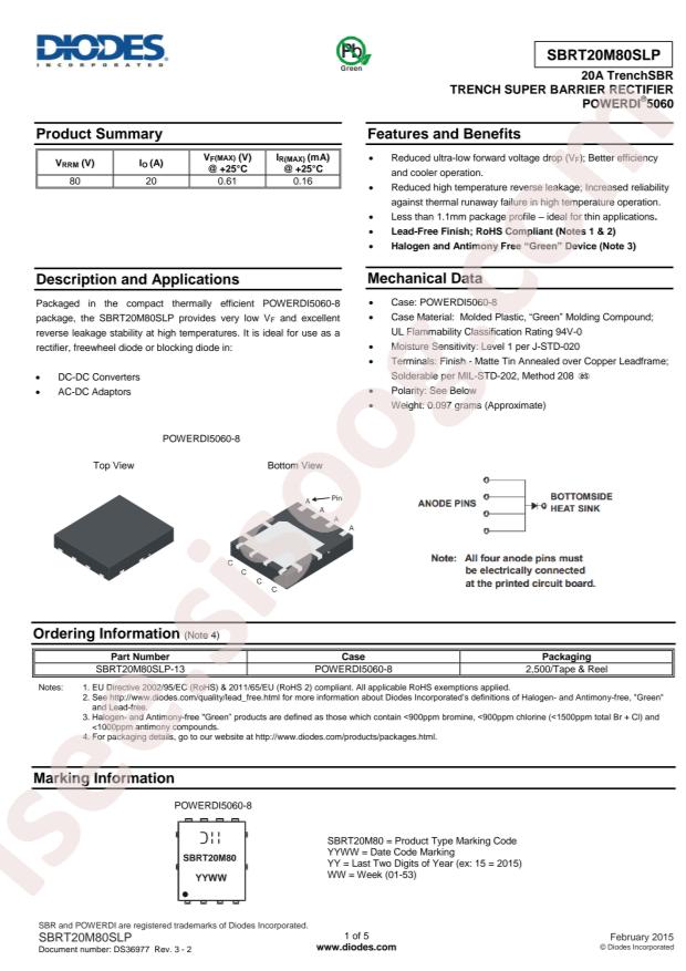 SBRT20M80SLP-13