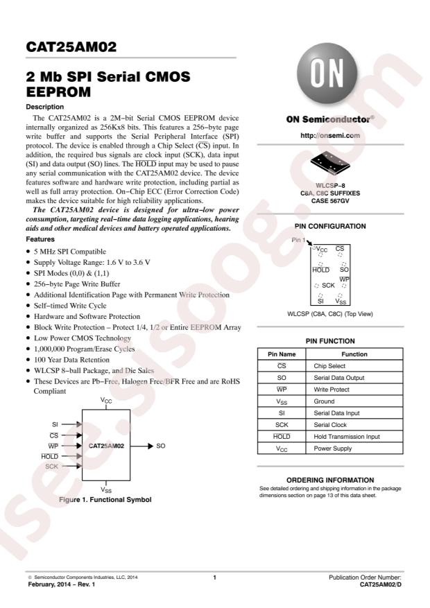 CAT25AM02C8CTR