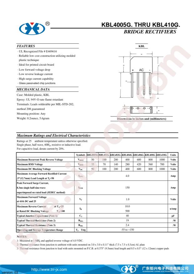KBL410G