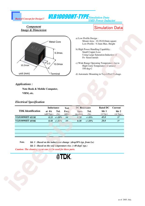 VLB10090HT-R33K