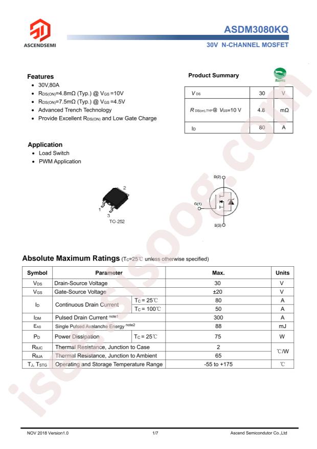 ASDM3080KQ-R