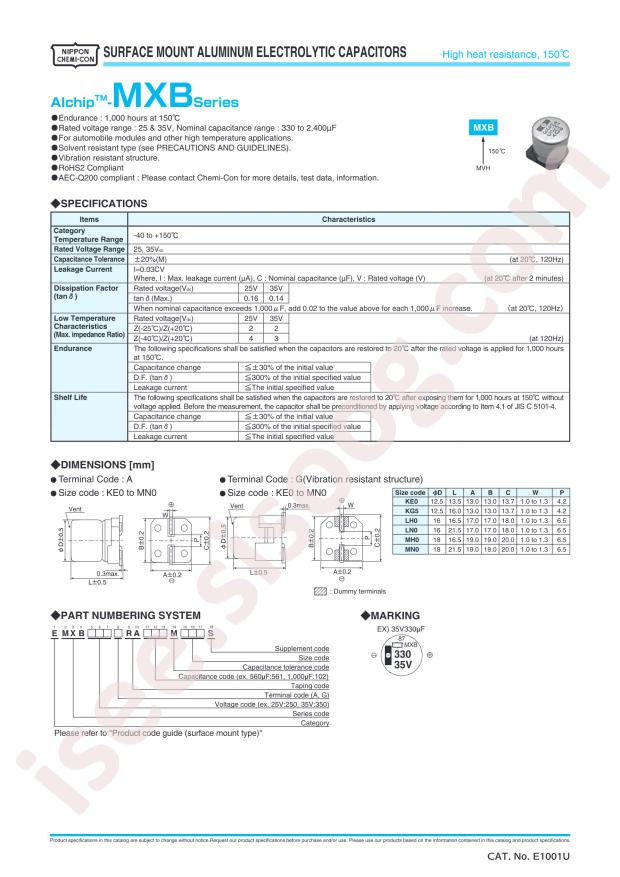 EMXB350ARA751MMH0S