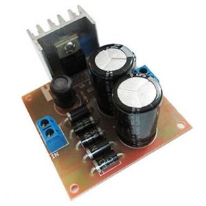 ماژول تغذیه متغیر LM2576-ADJ - ورودی AC (با پل دیود و هیتسینک)