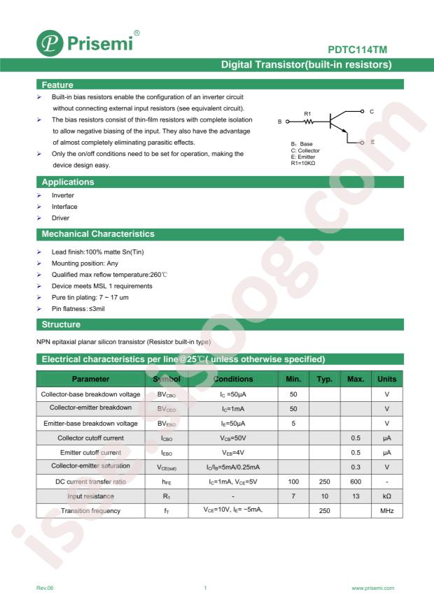 PDTC114TM