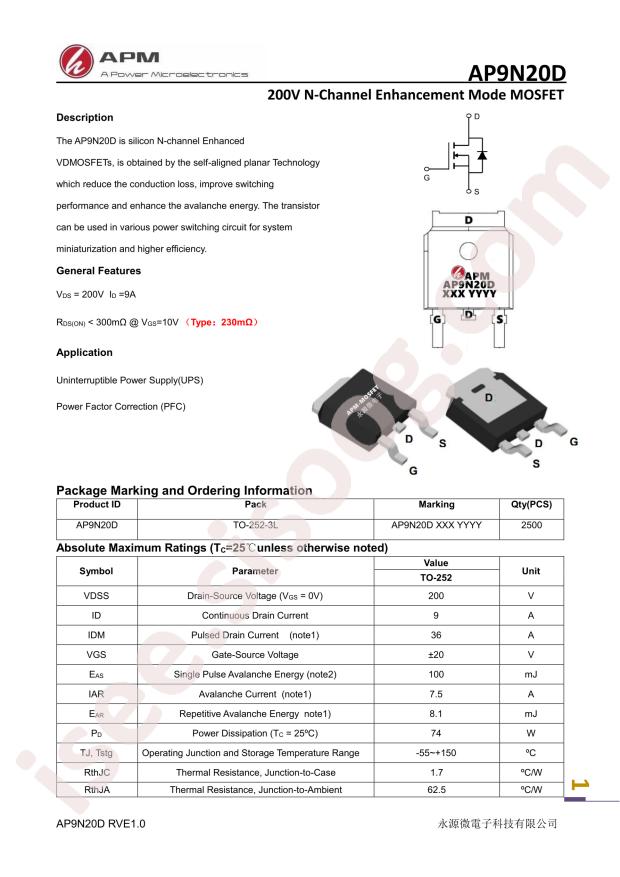 AP9N20D