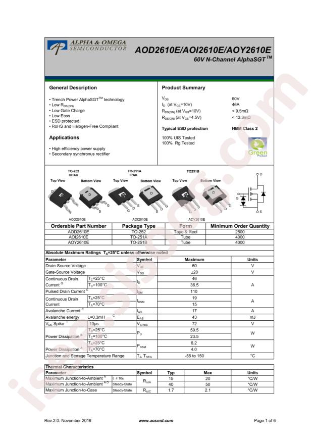 AOD2610E