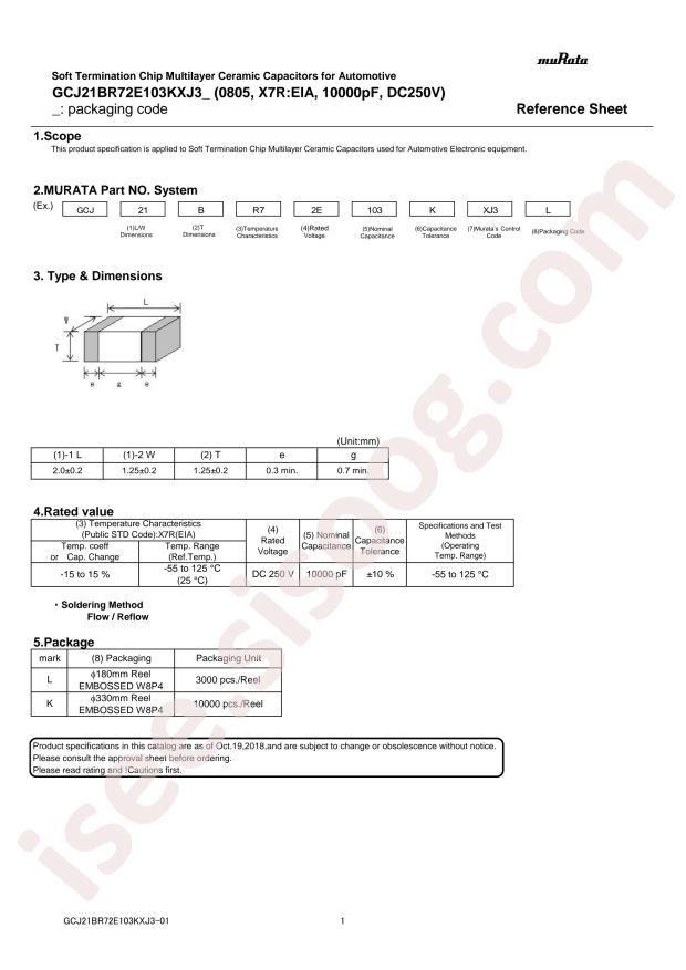 GCJ21BR72E103KXJ3L