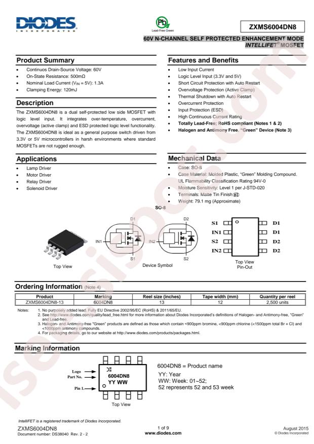 ZXMS6004DN8-13