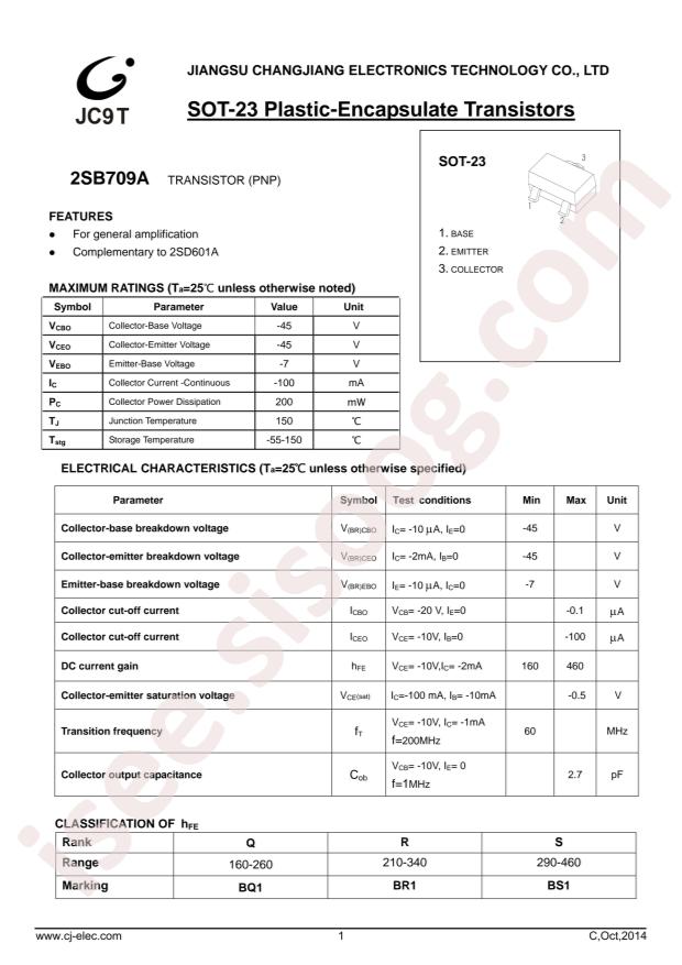 2SB709A
