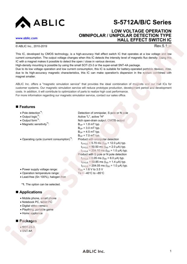 S-5712ANSL2-M3T1U