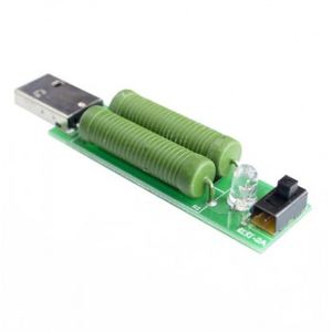 تستر شارژر های 1A USB و 2A با بار مقاومتی