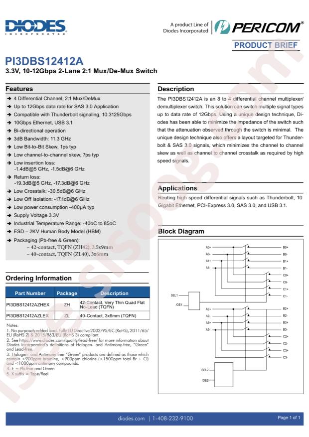 PI3DBS12412AZHE