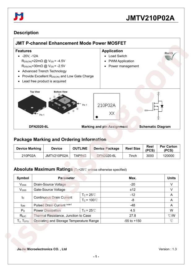JMTV210P02A