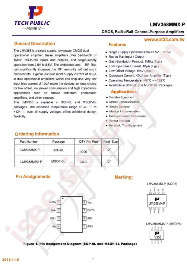LMV358MMX-P