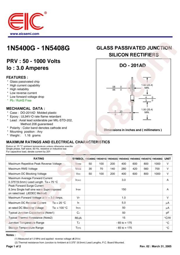 1N5408G