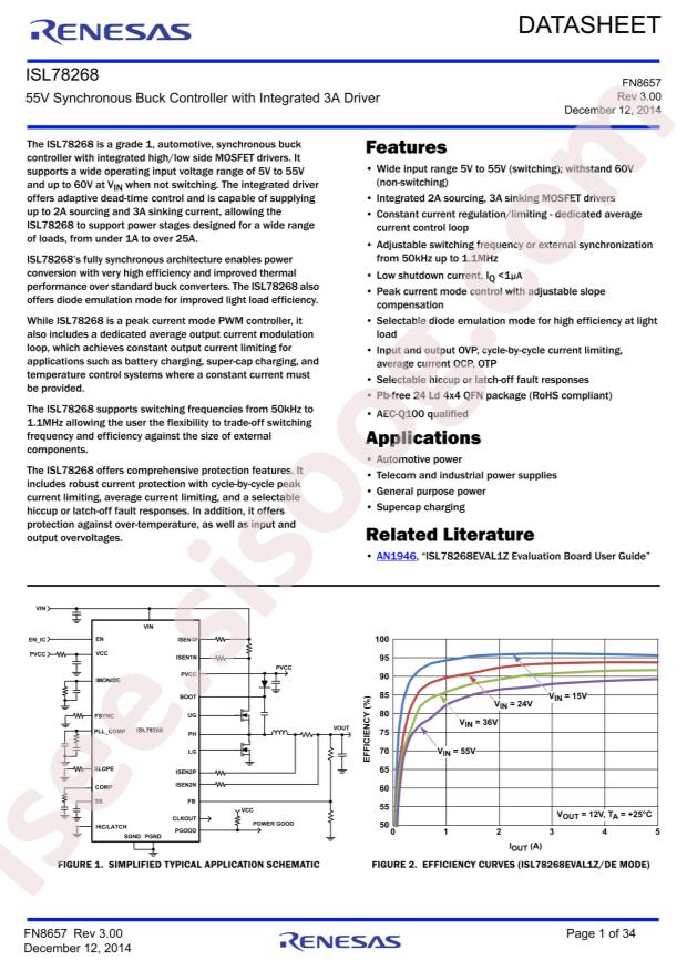 ISL78268ARZ-T