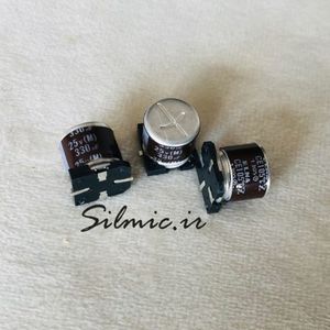 خازن 330 میکرو فاراد 25 ولت ELNA سری RTZ مقاوم در برابر لرزش تا 30G