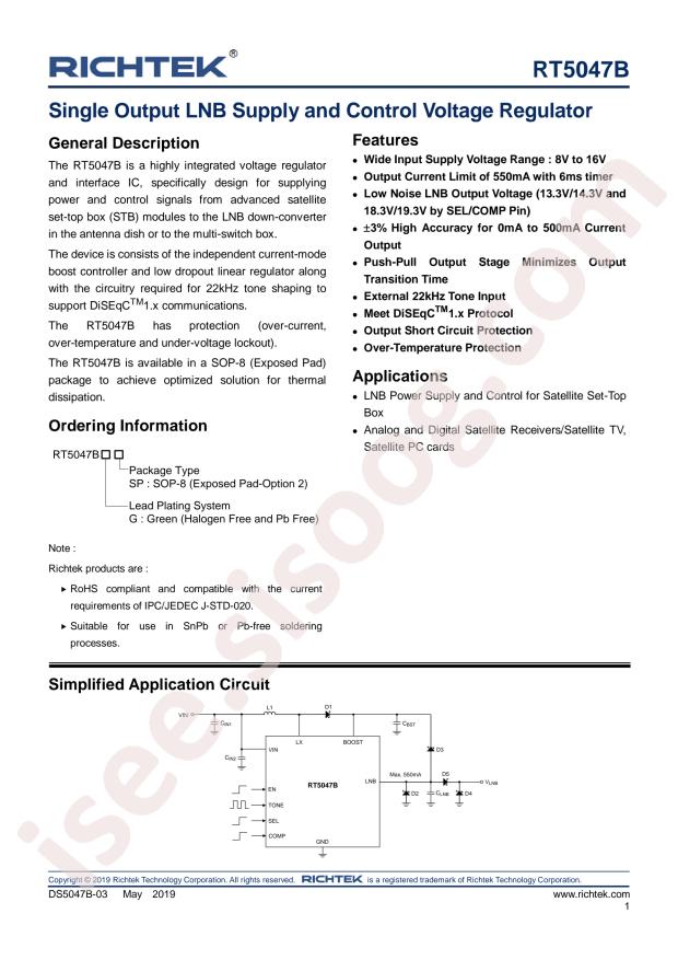 RT5047BGSP