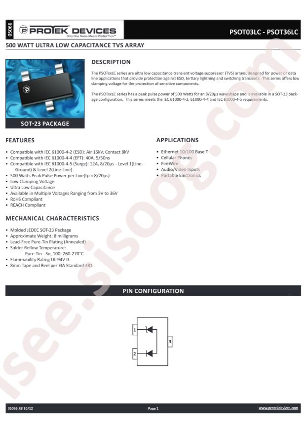 PSOT05LC-LF-T7